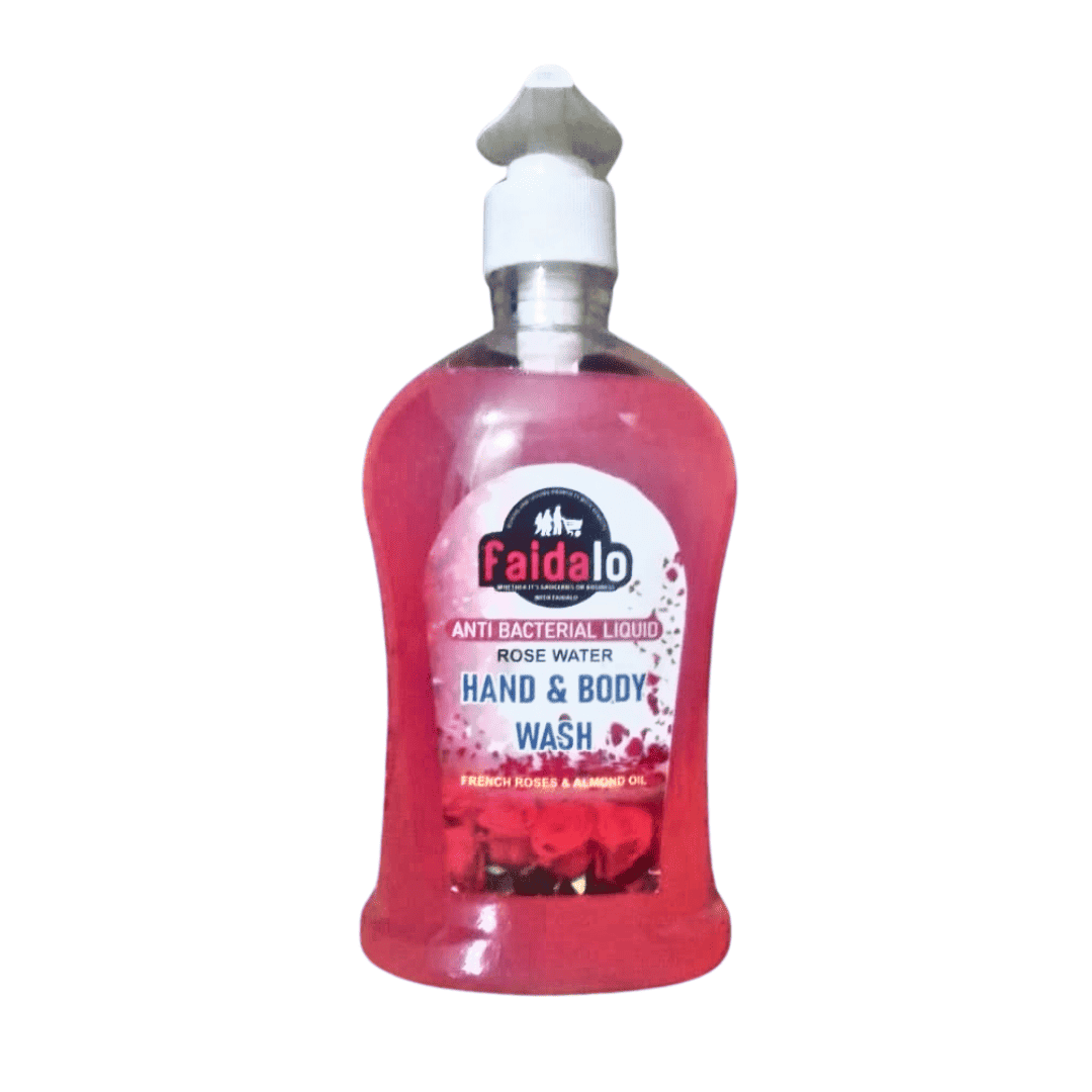 Faida lo Red Rose Hand Wash 500ml