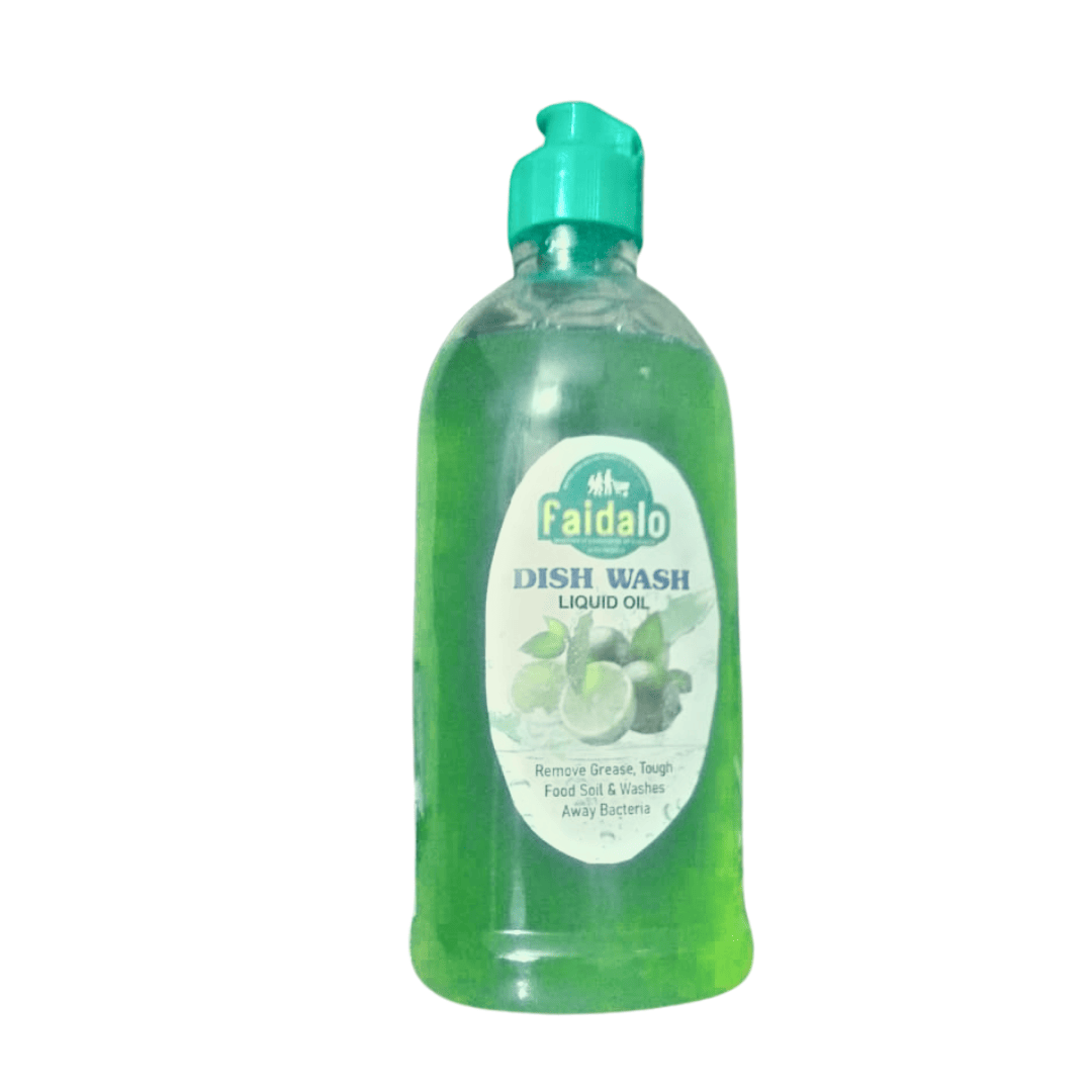 Faida lo Dish Wash Lime Green Liquid 500ml