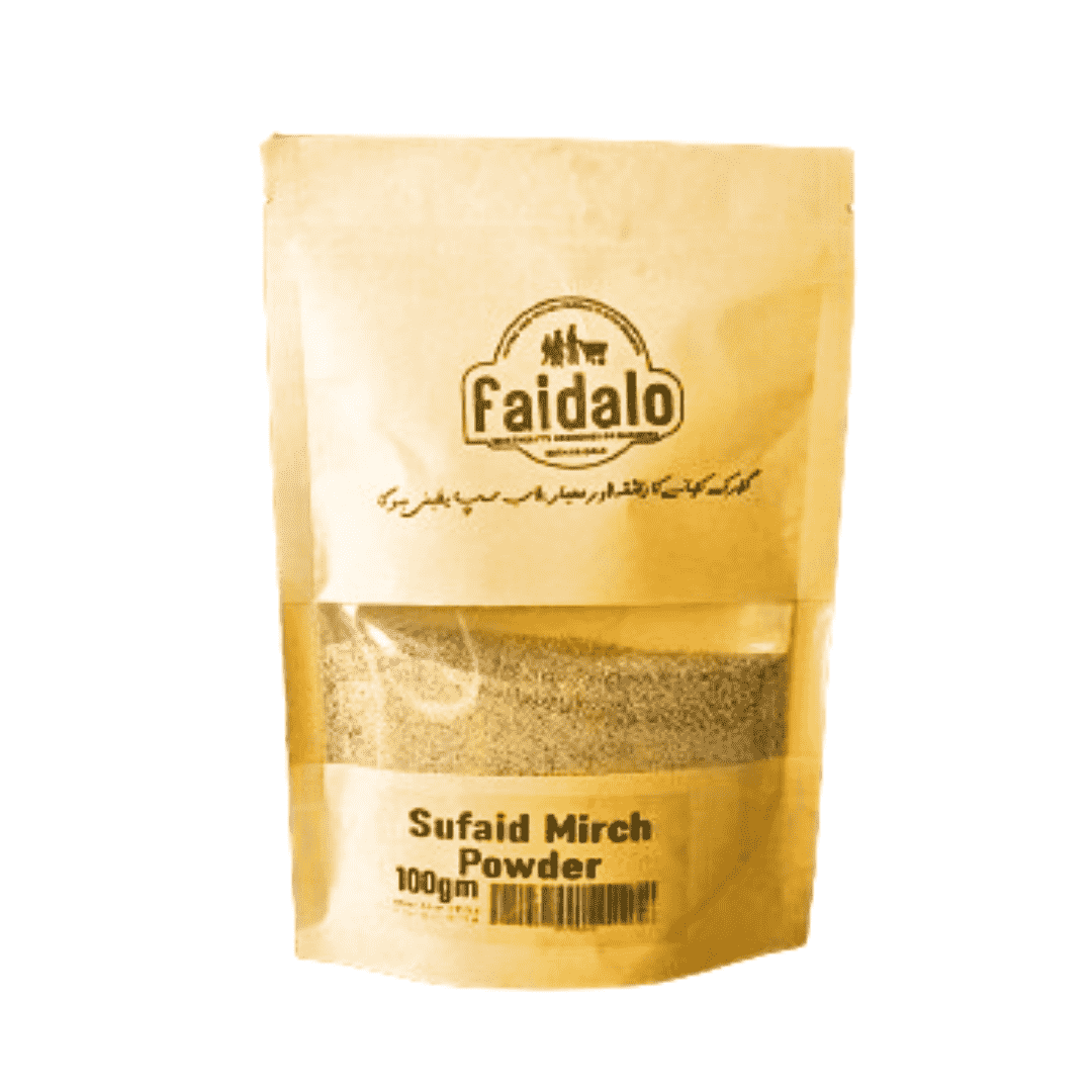 Faida lo sufaid mirch powder 100 gm