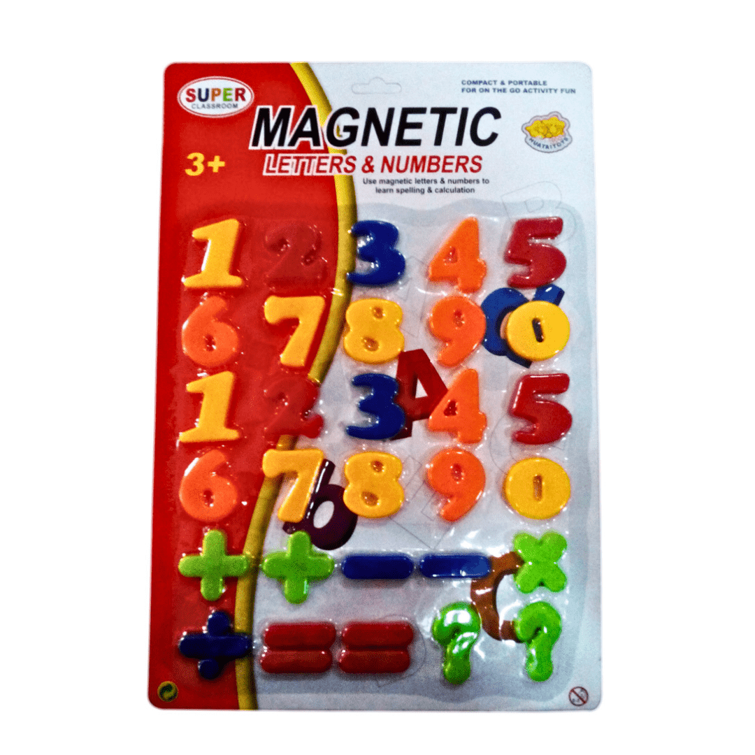 Magnetic Letter and Numbers